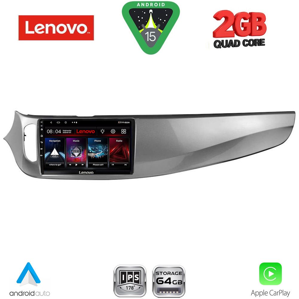LVD2026B_15 LENOVO LVD 2026B_CPA (9inc) MULTIMEDIA TABLET for ALFA ROMEO GIULIETTA mod 2014-2020 - Image 1