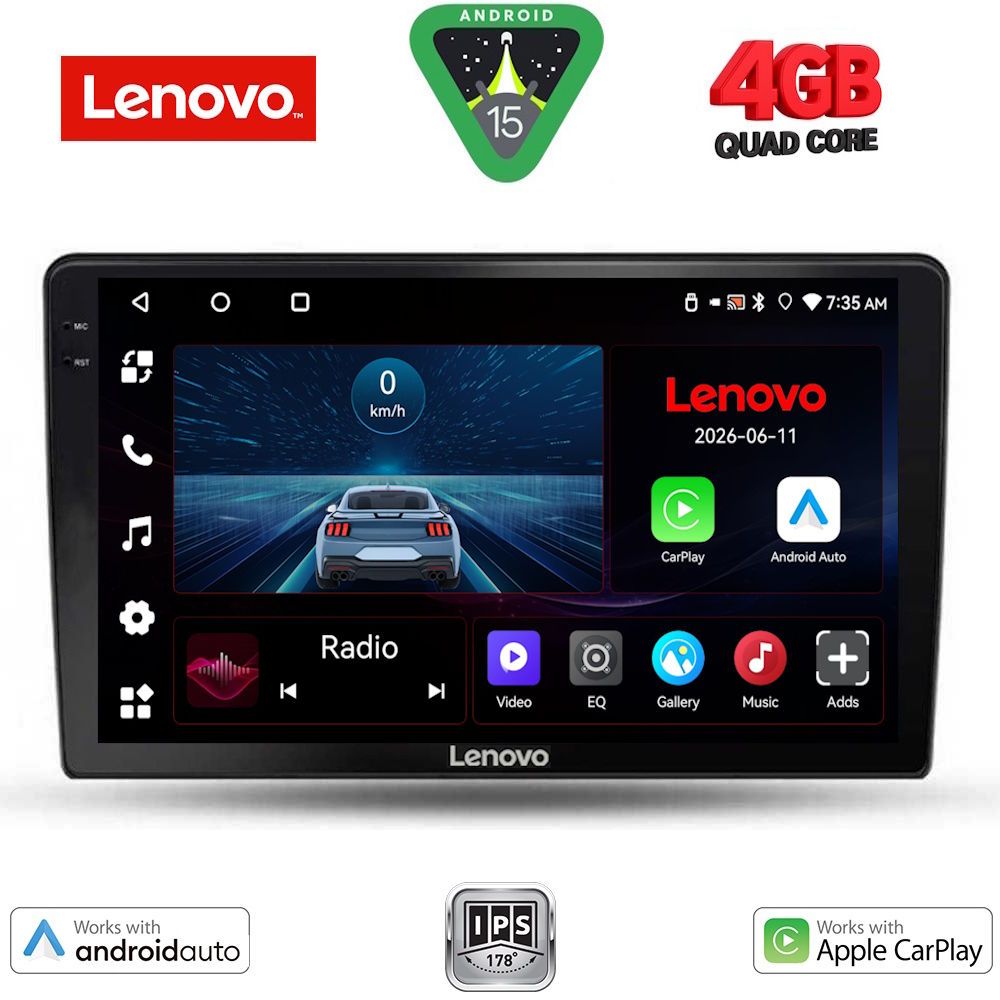 LVE7476_15 LENOVO LVE 8475A_CPAA (10inc) MULTIMEDIA TABLET for NISSAN XTRAIL mod. 2004-2007 - Image 1