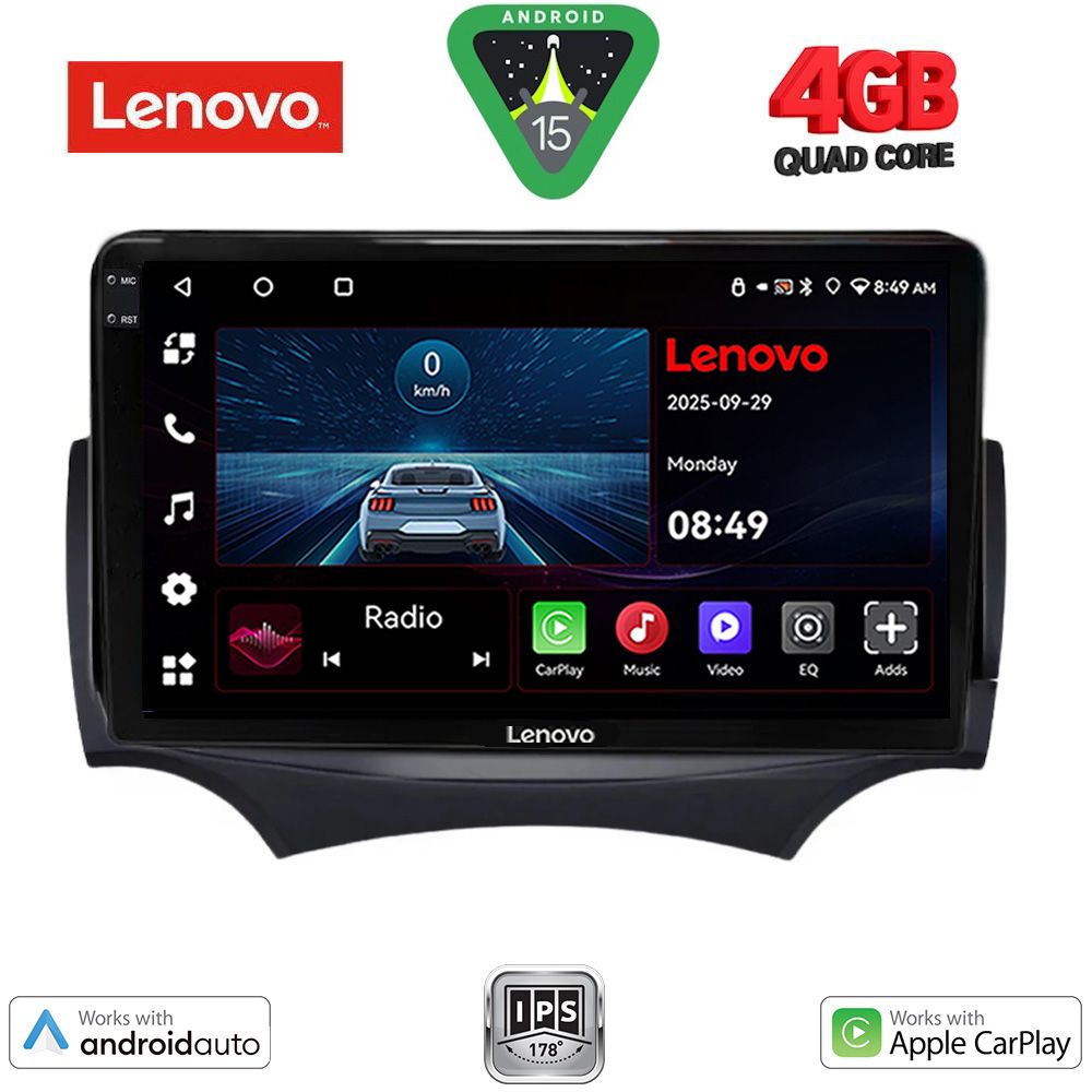 LVE8167A_15 LENOVO LVE 8167A_CPAA (9inc) MULTIMEDIA TABLET for FORD KA mod. 2008-2014 - Image 1