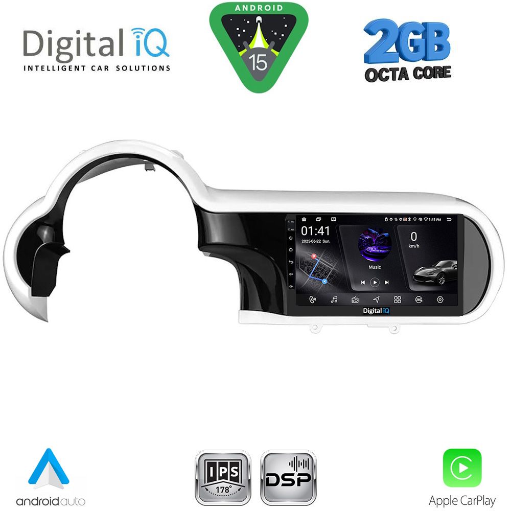 RSF4561_15 DIGITAL IQ RSF 4561_CPA (9inc) MULTIMEDIA TABLET for RENAULT TWINGO mod. 2014-2024 - Image 1