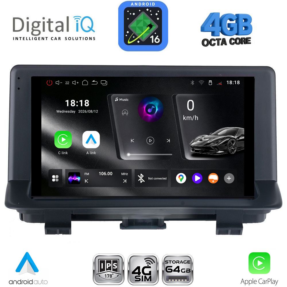 RTG6013_16 LENOVO RTG 6013_CPA (9inc) MULTIMEDIA TABLET for AUDI Q3 mod. 2013-2018 (Low Version) - Image 1