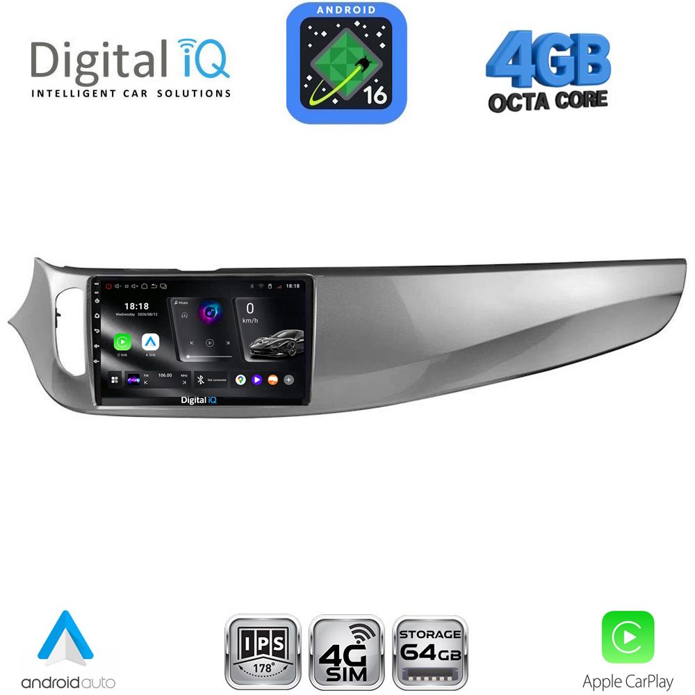 RTG6026B_16 DIGITAL IQ RTG 6026B_CPA (9inc) MULTIMEDIA TABLET for ALFA ROMEO GIULIETTA mod 2014-2020 - Image 1
