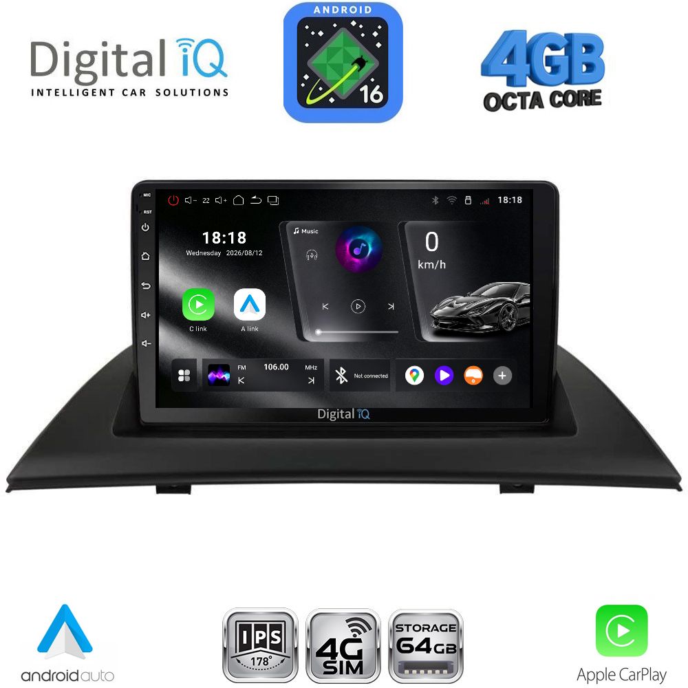 RTG6058_16 LENOVO RTG 6058_CPA (9inc) MULTIMEDIA TABLET for BMW X3 (E83) mod. 2003-2010 - Image 1