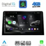 DIGITAL IQ RTG 6082_CPA (10inc) MULTIMEDIA TABLET for CITROEN BERLINGO – OPEL COMBO – PEUGEOT PARTNER – TOYOTA PROACE mod. 2018-2026 - FIAT DOBLO mod. 2022-2026