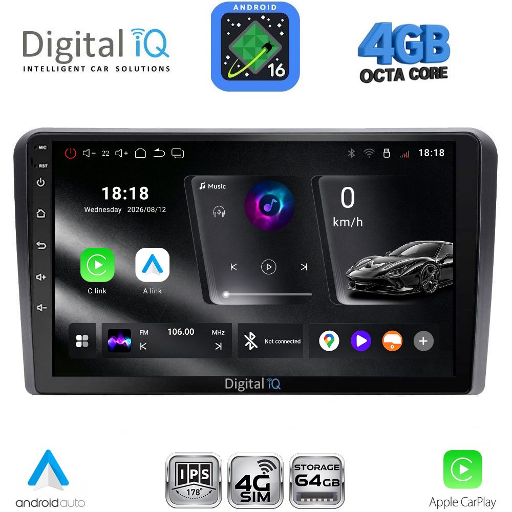 RTG6087_16 DIGITAL IQ RTG 6087_CPA (10inc) MULTIMEDIA TABLET for CITROEN C5-DS5 mod. 2007-2017 (with ORIGINAL NAVI) - Image 1