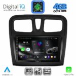 DIGITAL IQ RTG 6108SQ_CPA (9inc) MULTIMEDIA TABLET for DACIA LOGAN – SANDERO mod. 2012-2019
