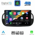 DIGITAL IQ RTG 6130BL_CPA (9inc) MULTIMEDIA TABLET for FIAT 500 mod. 2007-2015 (BLACK) - Image 2