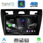 DIGITAL IQ RTG 6153BL_CPA (9inc) MULTIMEDIA TABLET for FORD FIESTA mod. 2005-2008 (BLACK)