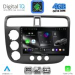 DIGITAL IQ RTG 6187_CPA (9inc) MULTIMEDIA TABLET for HONDA CIVIC 4D mod. 2001-2006