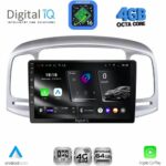 DIGITAL IQ RTG 6249SL_CPA (9inc) MULTIMEDIA TABLET for HYUNDAI ACCENT mod. 2005-2012 (SILVER)
