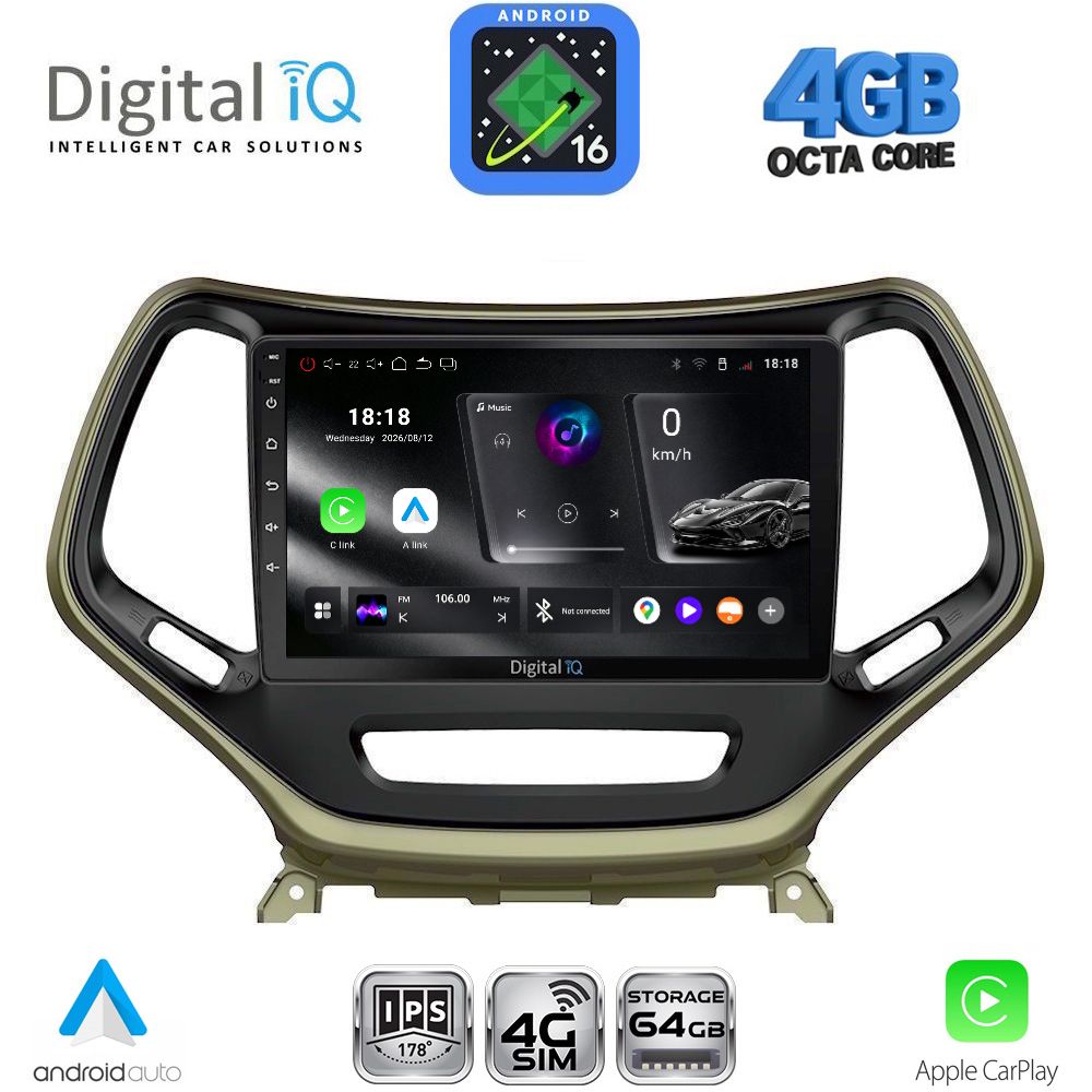 RTG6273_16 DIGITAL IQ RTG 6273_CPA (10inc) MULTIMEDIA TABLET for JEEP mod. 2014-2026 - Image 1
