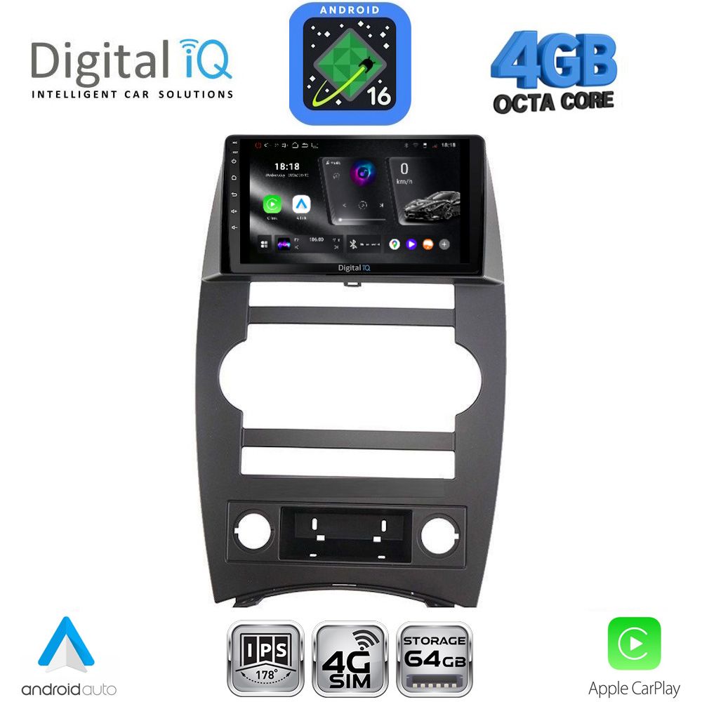 RTG6274_16 DIGITAL IQ RTG 6274_CPA (9inc) MULTIMEDIA TABLET for JEEP COMMANDER mod. 2007-2009 - Image 1