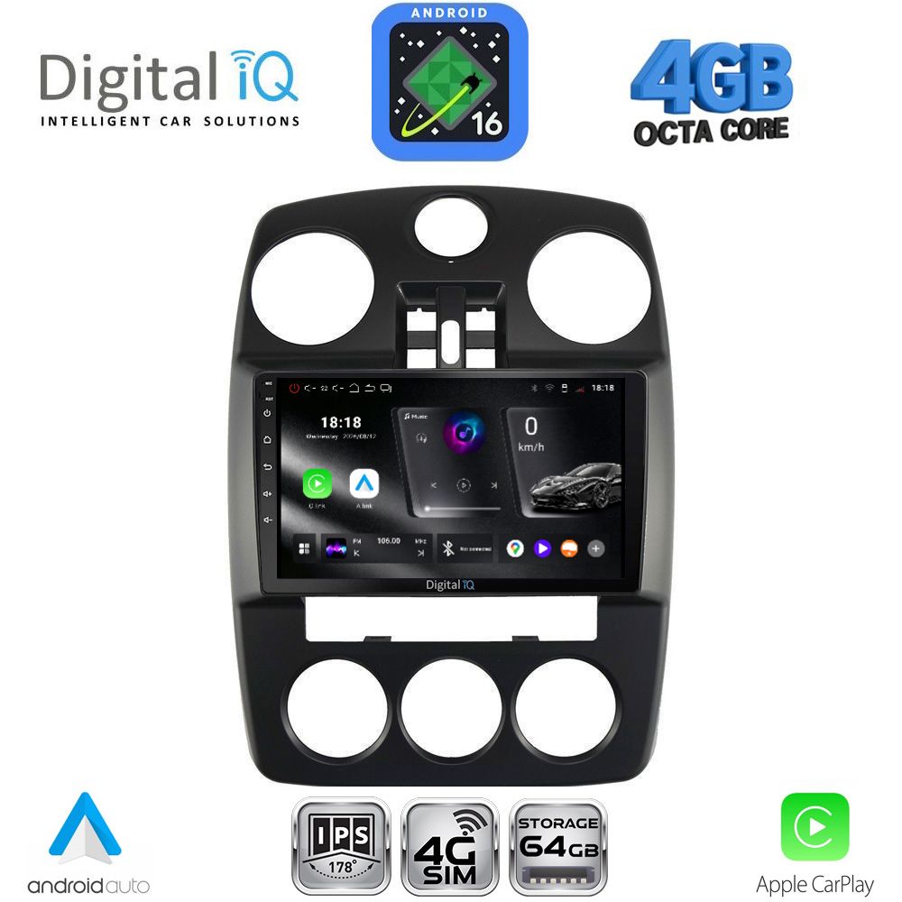 RTG6287_16 DIGITAL IQ RTG 6287_CPA (9inc) MULTIMEDIA for CHRYSLER PT CRUISER mod. 2005-2010 - Image 1