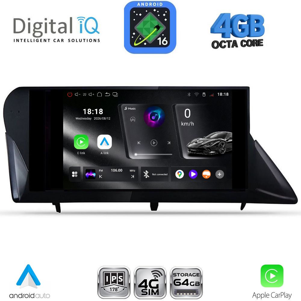 RTG6346_16 DIGITAL IQ RTG 6346_CPA (9inc) MULTIMEDIA TABLET for LEXUS RX mod. 2009-2014 - Image 1