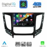 DIGITAL IQ RTG 6437CL_CPA (9inc) MULTIMEDIA TABLET for MITSUBISHI L200 mod. 2015-2019 with CLIMA - Image 2