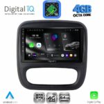 DIGITAL IQ RTG 6499_CPA (9inc) MULTIMEDIA TABLET for OPEL VIVARO – RENAULT TRAFIC – FIAT TALENDO – NISSAN NV 300 mod. 2014-2019