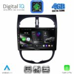 DIGITAL IQ RTG 6506_CPA (9inc) MULTIMEDIA TABLET for PEUGEOT 206 mod. 1998-2006