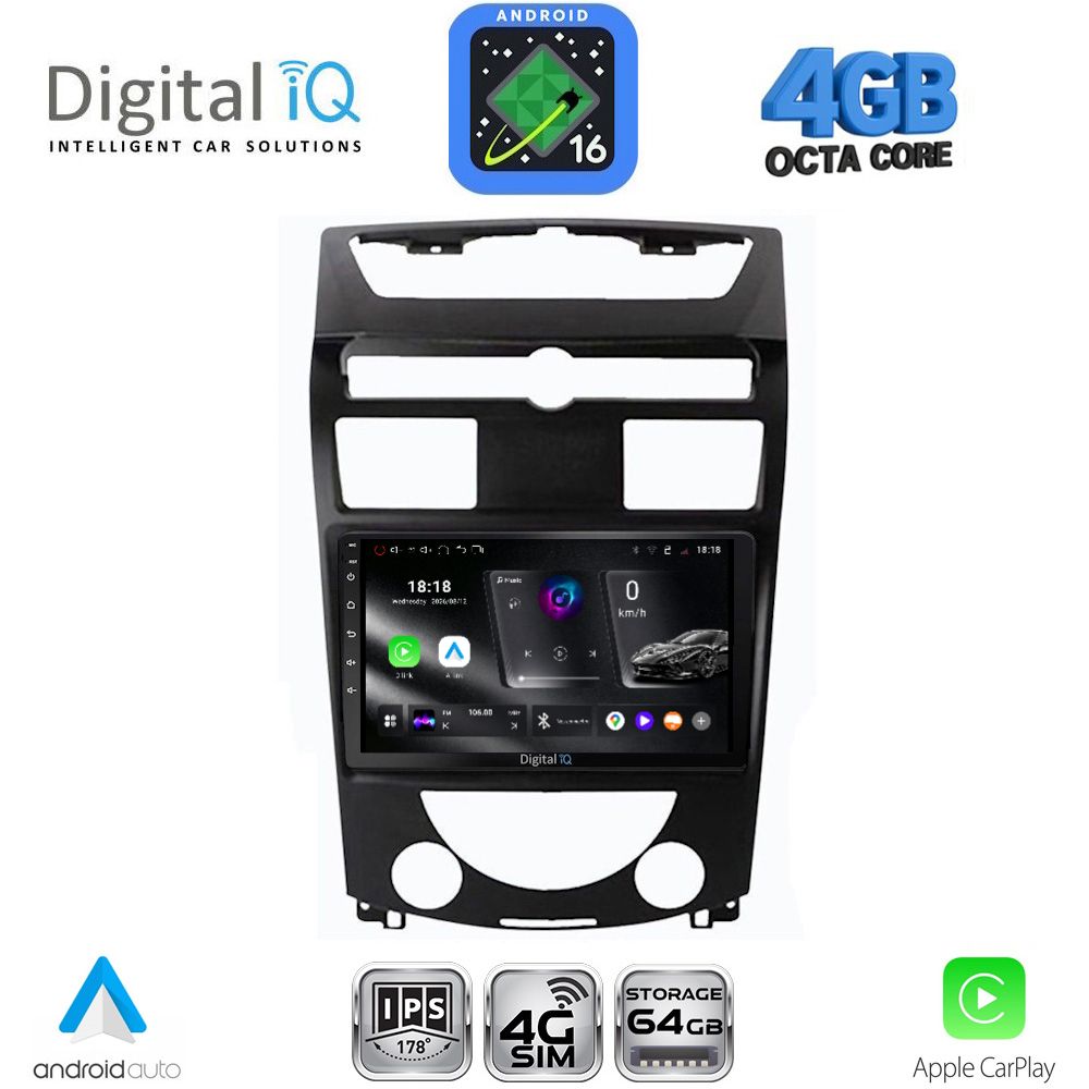RTG6657_16 DIGITAL IQ RTG 6657_CPA (10inc) MULTIMEDIA TABLET for SSANGYONG REXTON mod. 2006-2015 - Image 1