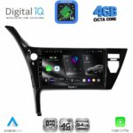 DIGITAL IQ RTG 6703B_CPA (10inc) MULTIMEDIA TABLET for TOYOTA AURIS mod. 2015-2021