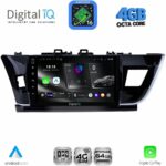 DIGITAL IQ RTG 6714BIG_CPA (10inc) MULTIMEDIA TABLET for TOYOTA COROLLA mod. 2013-2016