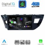 DIGITAL IQ RTG 6714MD_CPA (10inc) MULTIMEDIA TABLET for TOYOTA COROLLA mod. 2013-2016