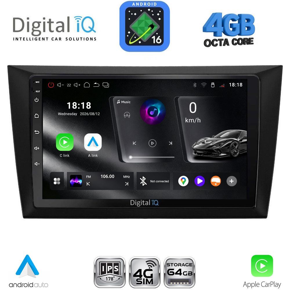 RTG6746_16 DIGITAL IQ RTG 6746_CPA (9inc) MULTIMEDIA TABLET for GOLF 6 mod. 2009-2012 - Image 1