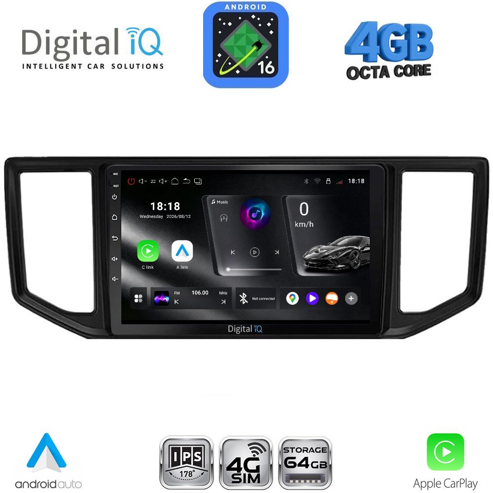 RTG6753_16 DIGITAL IQ RTG 6753_CPA (10inc) MULTIMEDIA TABLET for VW CRAFTER mod. 2017-2026 - Image 1