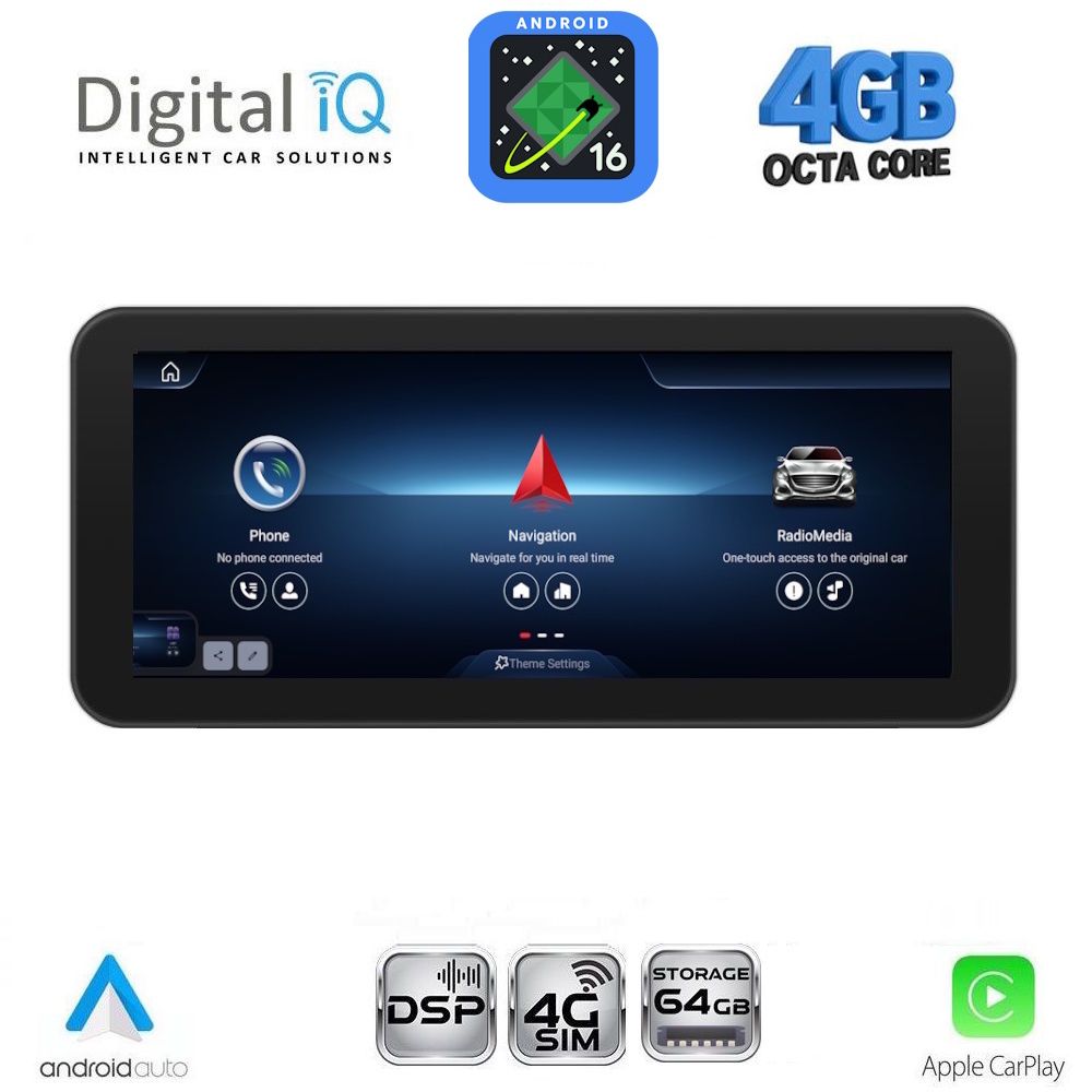 DIGITAL IQ TPG 15987_CPA (10.25inc) (NTG 6.0) MULTIMEDIA SYSTEM for MERCEDES V (W447) mod. 2023+