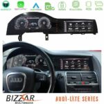 Bizzar Lite Series Dual Screen Audi Q7 4L 2006-2009 με MMI2G Android14 8Core (4+64GB) Multimedia & Dashboard 22,8"