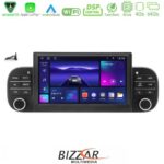 Bizzar Fiat Panda 2012-2024 8core Android15 4+64GB Navigation Multimedia Deckless 7" με Carplay/AndroidAuto