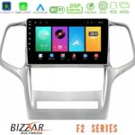 Bizzar F2 Series 8Core Android16 4+64GB  Jeep Grand Cherokee 2011-2013 Navigation Multimedia Tablet 9"