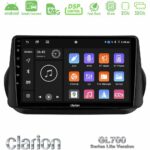 Clarion GL700 Lite Series 8Core Android ClarionOS 2+32GB Fiat Fiorino/Citroen Nemo/Peugeot Bipper Navigation Multimedia Tablet 10" Με Carplay & Android Auto