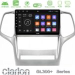 Clarion GL300+ Series 4Core Android ClarionOS 4+64GB Jeep Grand Cherokee 2011-2013 Navigation Multimedia Tablet 9"