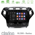 Clarion GL300 Series 4Core Android ClarionOS 2+32GB Ford Mondeo 2007-2010 (Auto AC με NAVI) Navigation Multimedia Tablet 9" Με Carplay & Android Auto
