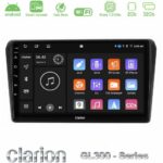 Clarion GL300 Series 4Core Android ClarionOS 2+32GB Toyota Avensis T25 02/2003–2008 Navigation Multimedia Tablet 9" Με Carplay & Android Auto