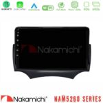 Nakamichi NAM5260 Series 4Core Android13 4+64GB Ford Ka 2009-2017 Navigation Multimedia Tablet 9" Με Carplay & Android Auto