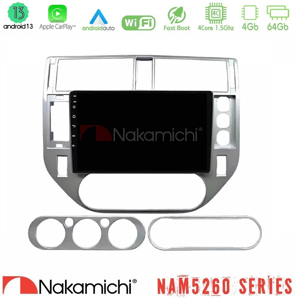 nakamichi_n44_fd3201 Nakamichi NAM5260 Series 4Core Android13 4+64GB Ford C-Max 2003-2010 | Kuga 2008-2012 Navigation Multimedia Tablet 9" Με Carplay & Android Auto - Image 1