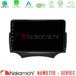 Nakamichi NAM5710 Series 8Core Android13 4+64GB  Ford Ka 2009-2017 Navigation Multimedia Tablet 9"