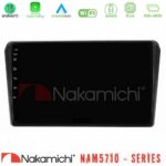 Nakamichi NAM5710 Series 8Core Android13 4+64GB  Toyota Avensis T25 02/2003–2008 Navigation Multimedia Tablet 9"
