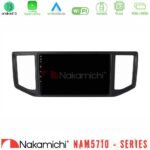 Nakamichi NAM5710 Series 8Core Android13 4+64GB Man TGE / VW Crafter 2018 – 2026 Navigation Multimedia Tablet 10"