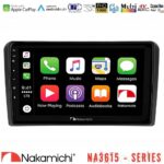 Nakamichi NA3615 Series Με Wireless Carplay & Android Auto Audi A3 8P Media Station Tablet 9"