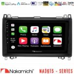 Nakamichi NA3615 Series Με Wireless Carplay & Android Auto Mercedes A/B/Vito/Sprinter Class Media Station Tablet 9"