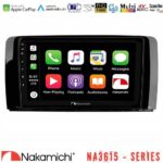 Nakamichi NA3615 Series Με Wireless Carplay & Android Auto Mercedes R Class Media Station Tablet 9"