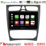 Nakamichi NA3615 Series Με Wireless Carplay & Android Auto Mercedes C Class (W203) Media Station Tablet 9"